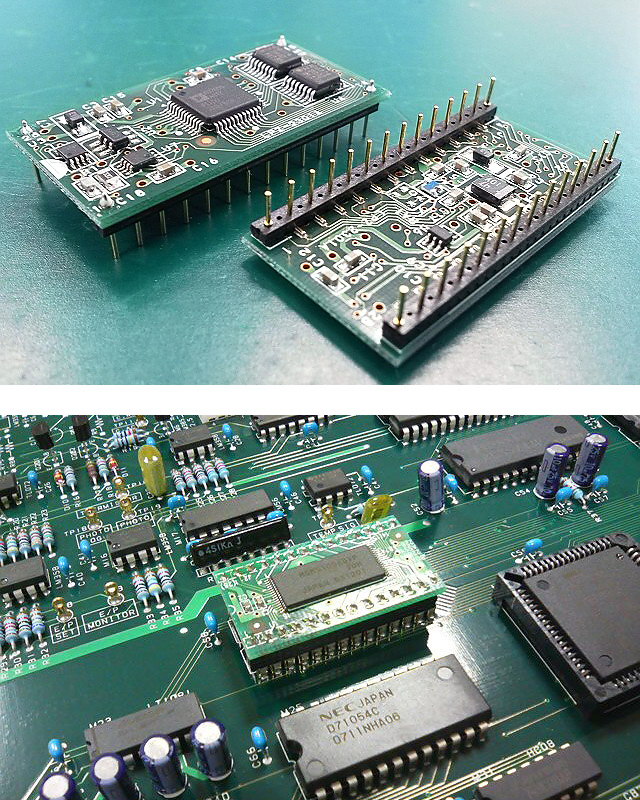 生産終了部品には「コンパチビリー(互換 IC)」で対応